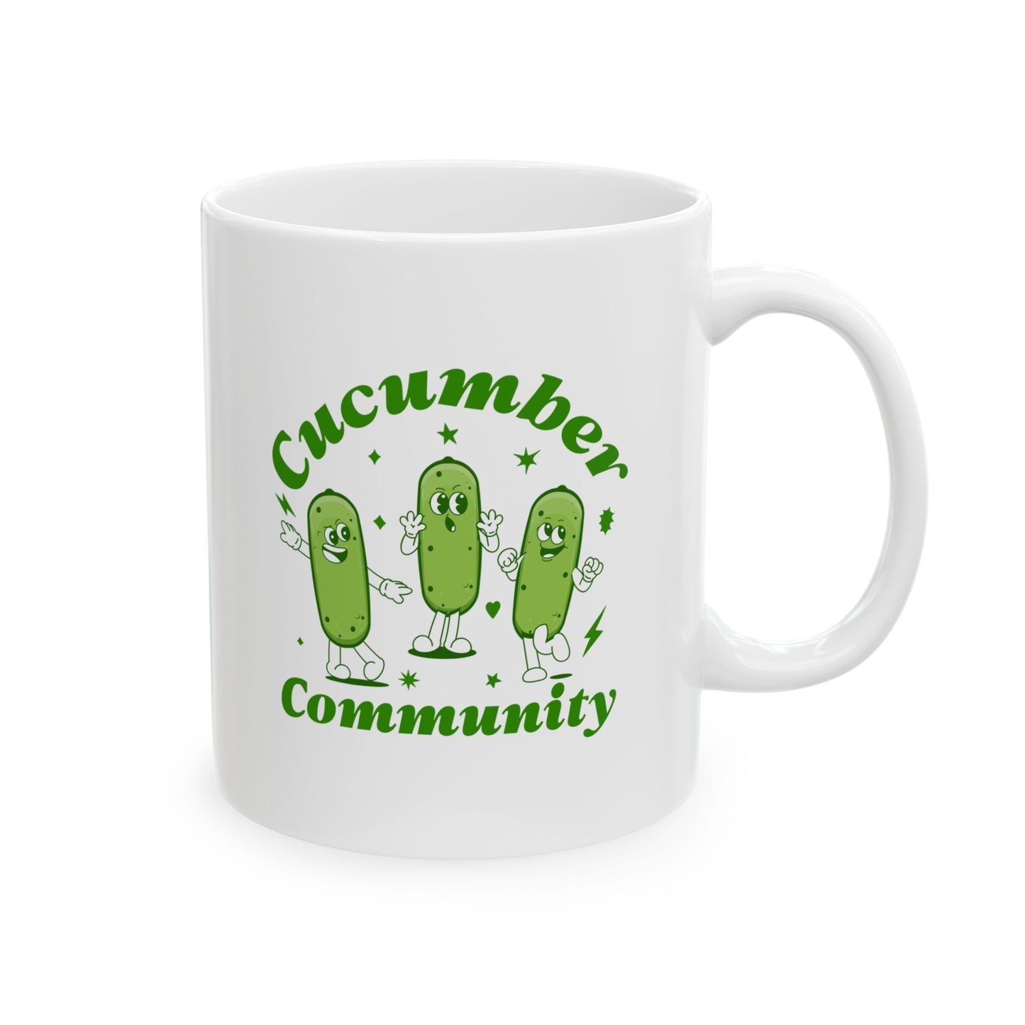 Cucumber Community Mug, (11oz, 15oz)