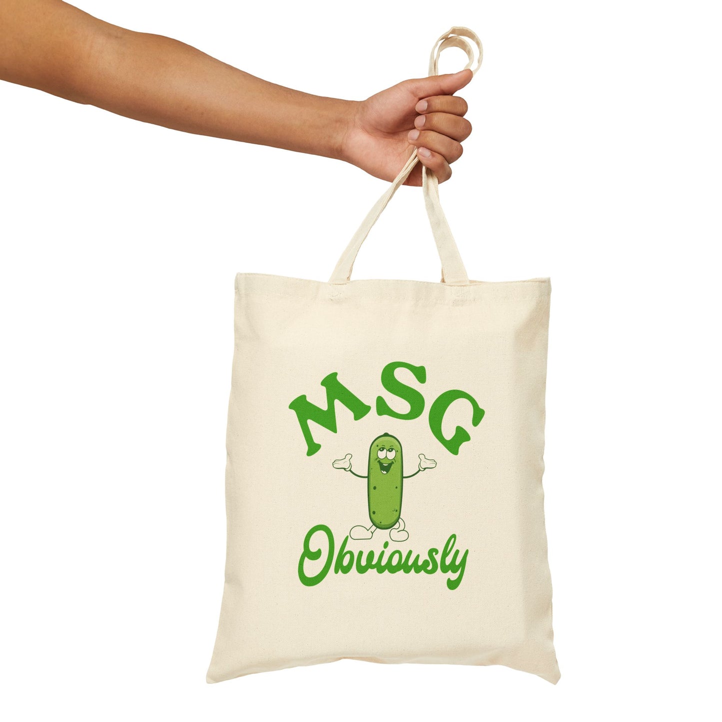 MSG, Obviously Canvas Tote Bag