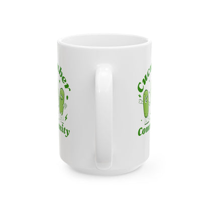 Cucumber Community Mug, (11oz, 15oz)