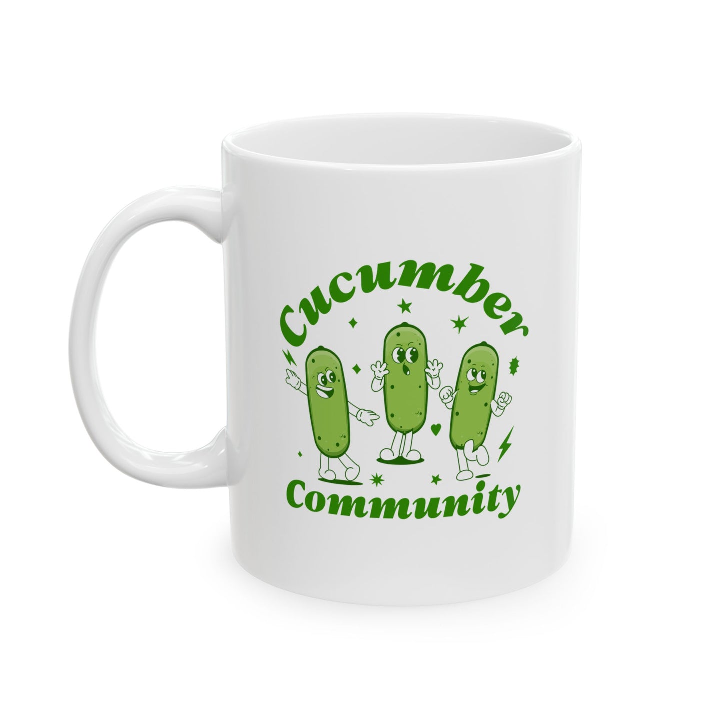 Cucumber Community Mug, (11oz, 15oz)