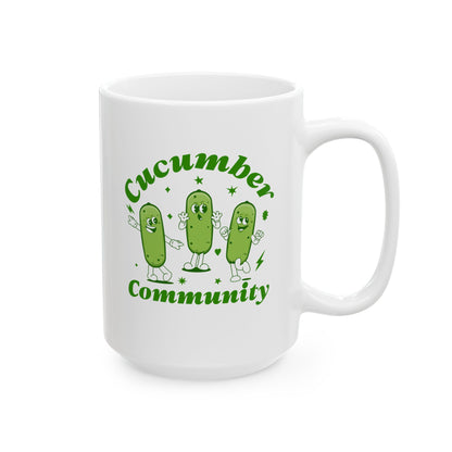 Cucumber Community Mug, (11oz, 15oz)