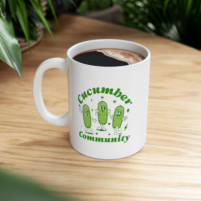 Cucumber Community Mug, (11oz, 15oz)