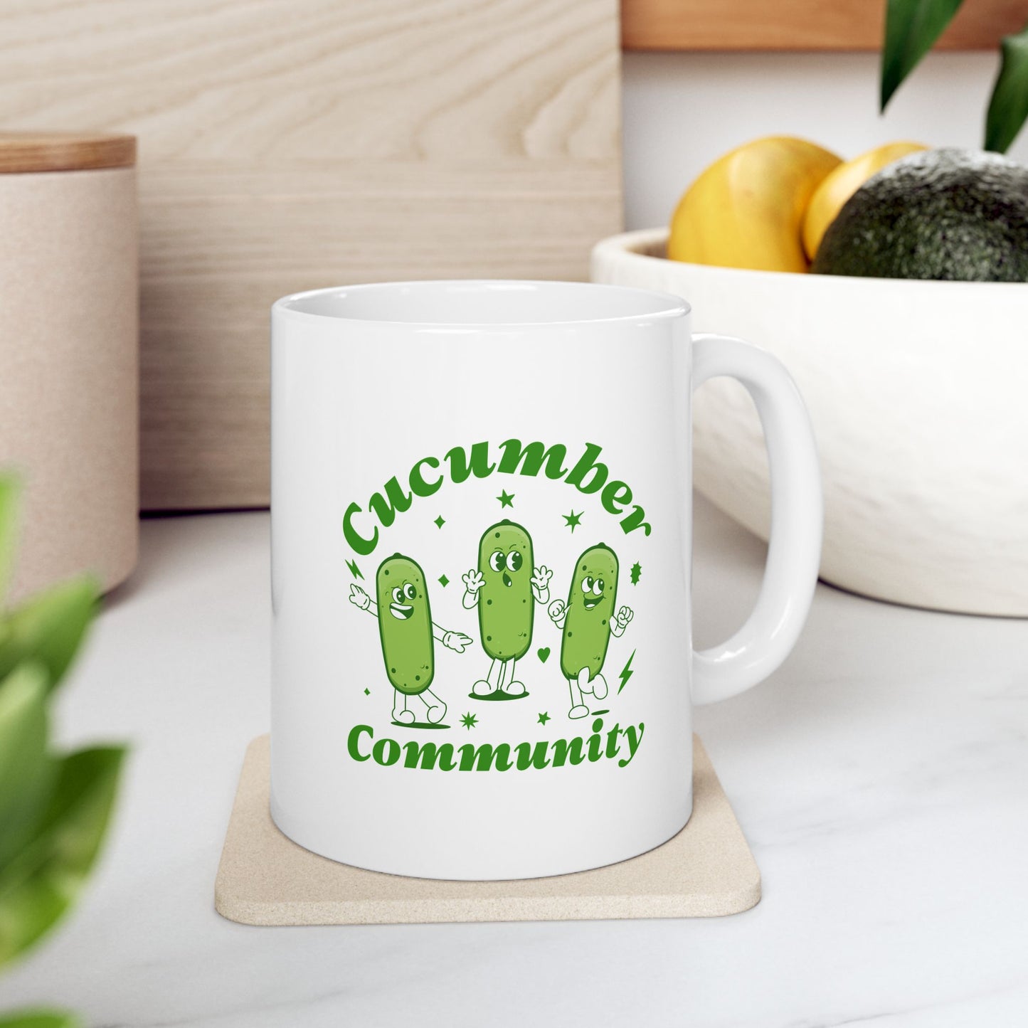 Cucumber Community Mug, (11oz, 15oz)