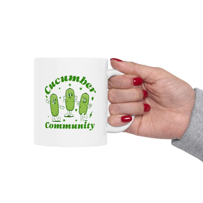 Cucumber Community Mug, (11oz, 15oz)