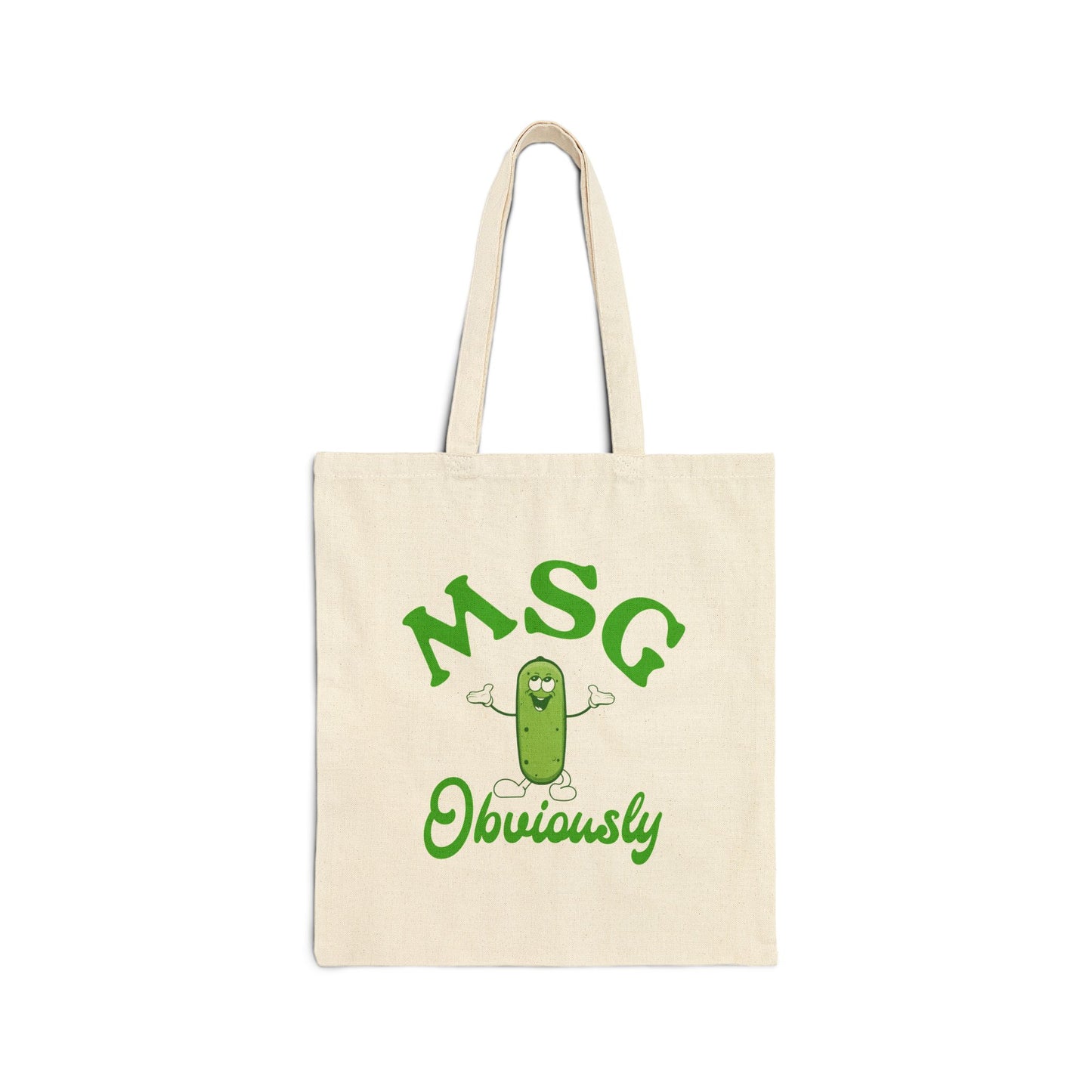 MSG, Obviously Canvas Tote Bag