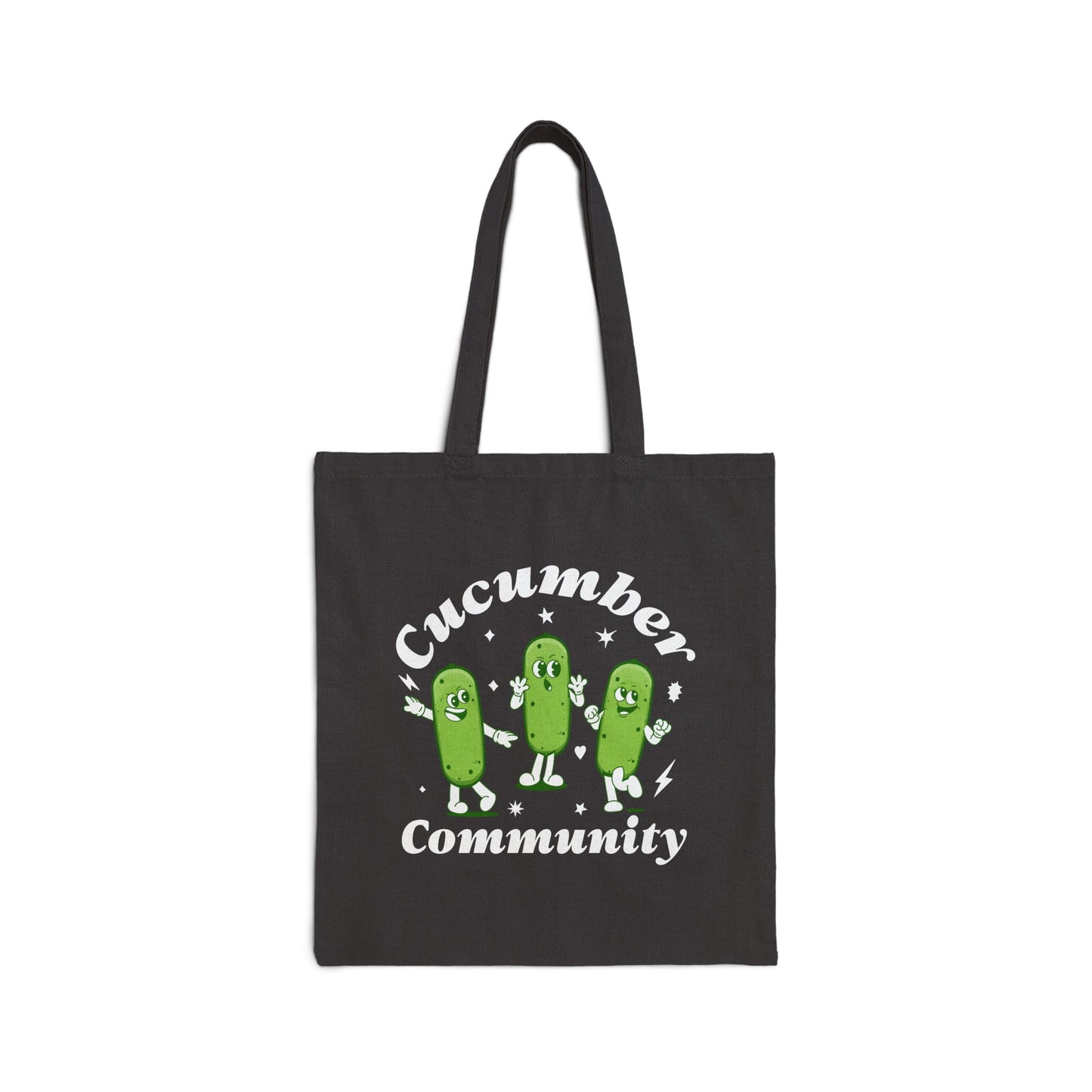 Cucumber Community Canvas Tote Bag