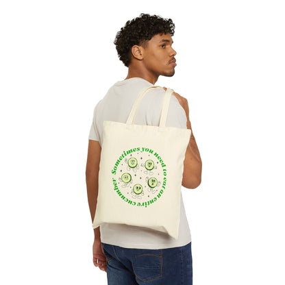 Sometimes You Need To Eat An Entire Cucumber Canvas Tote Bag