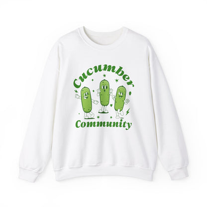 Cucumber Community Crewneck Sweater