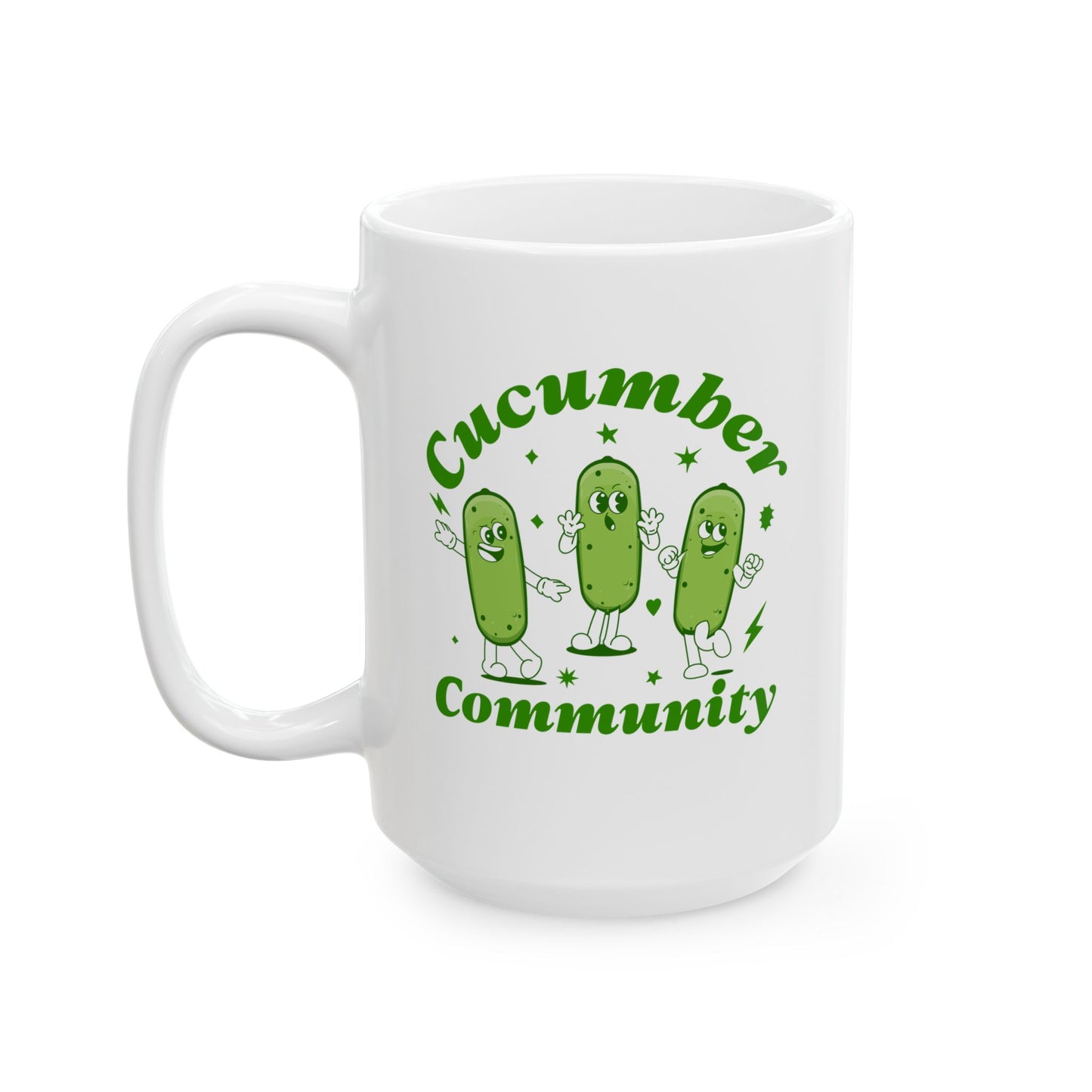 Cucumber Community Mug, (11oz, 15oz)